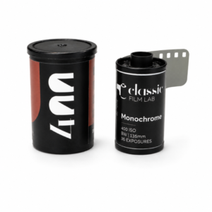 CFL Monochrome 400 — Carrete B&N ISO 400 bobinado a mano